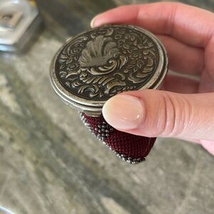 Vintage beaded coin purse